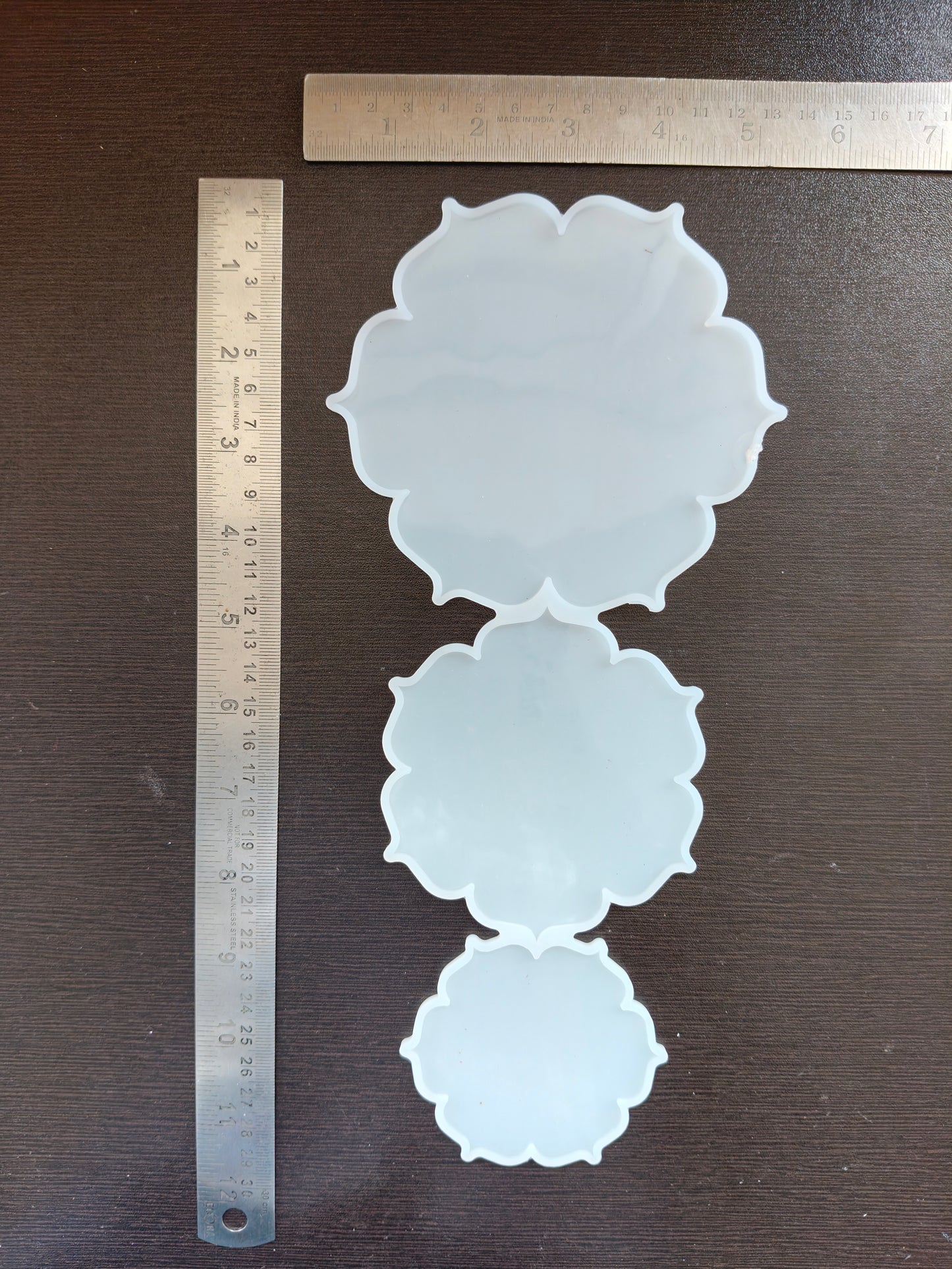 3pcs flower mould