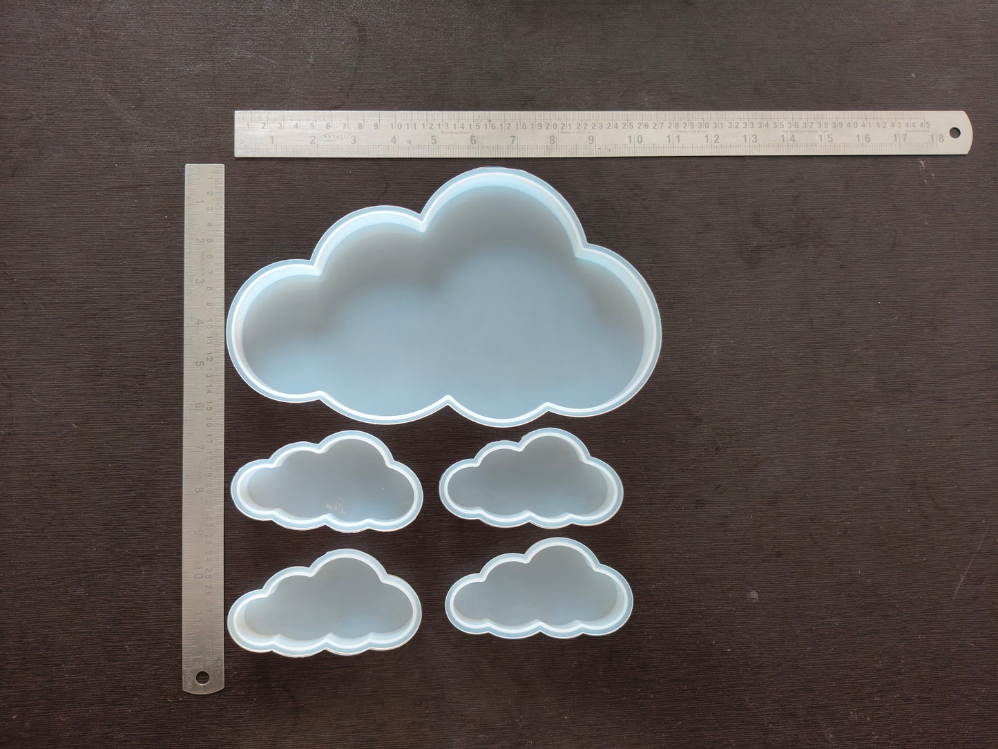 5pcs Cloud mould