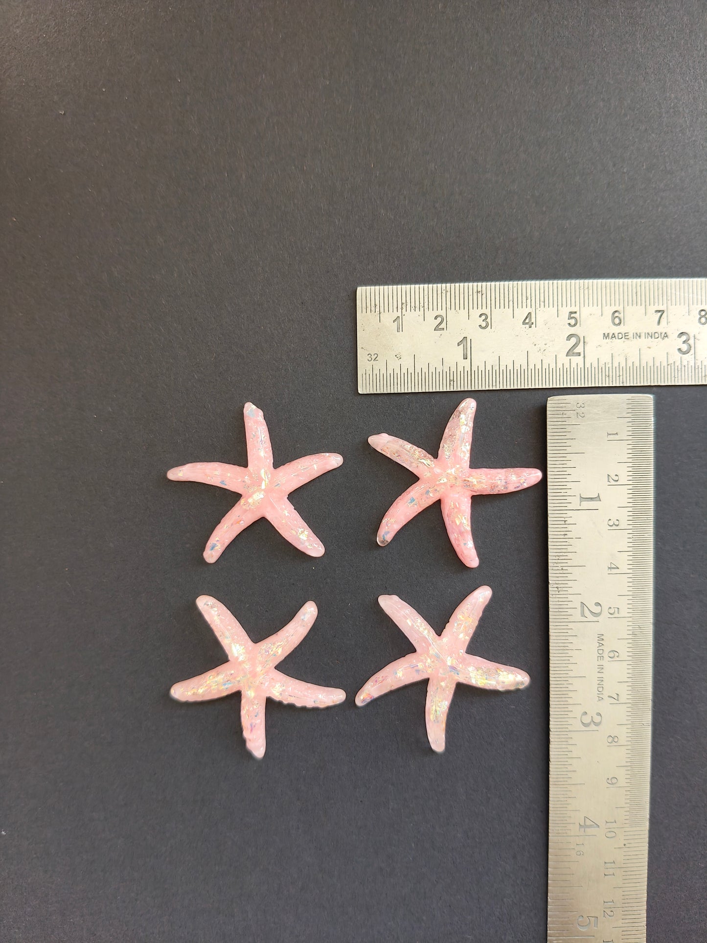 MN235- Light pink jelly starfish miniature