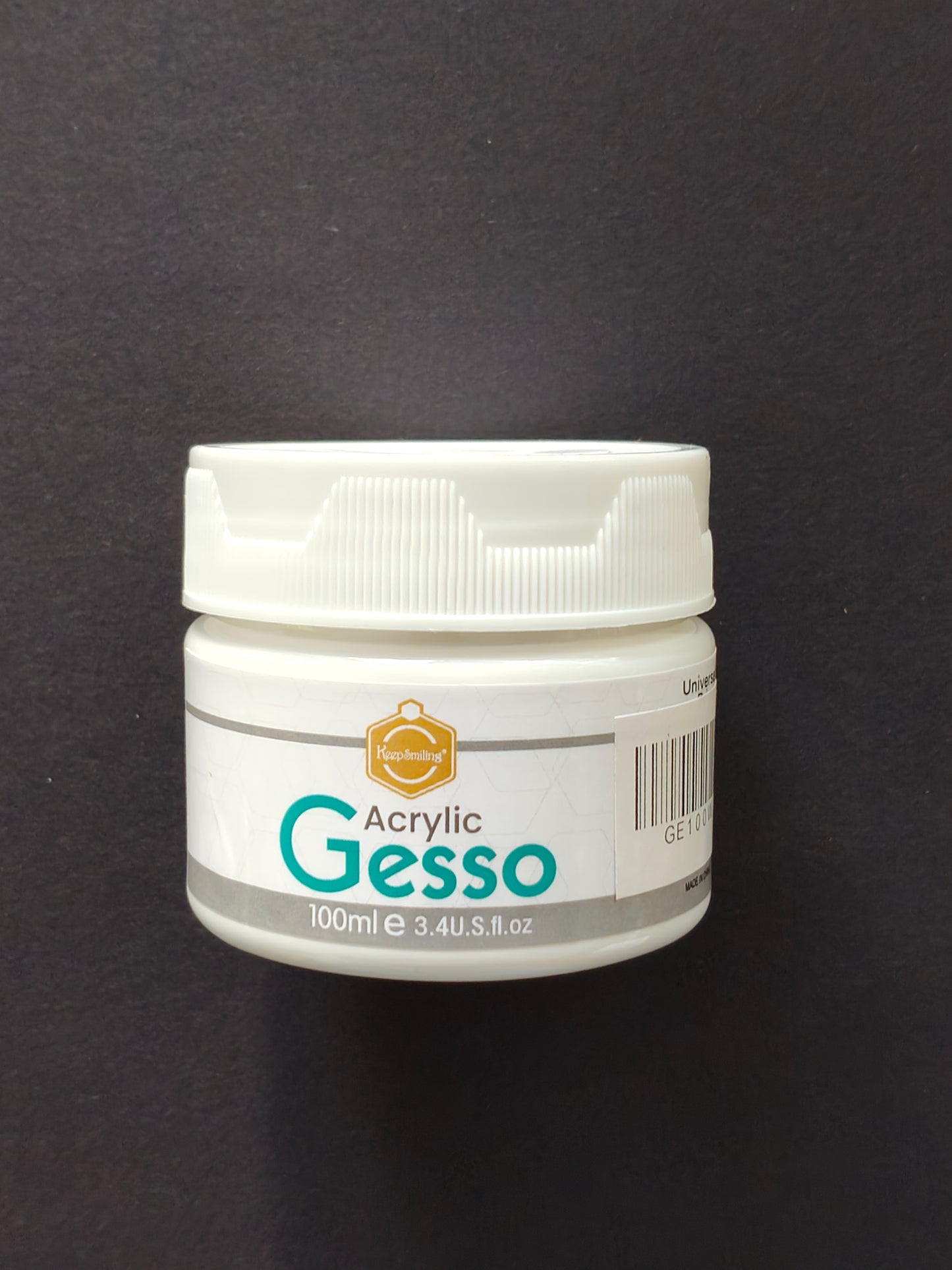 White Acrylic Gesso (100ml)