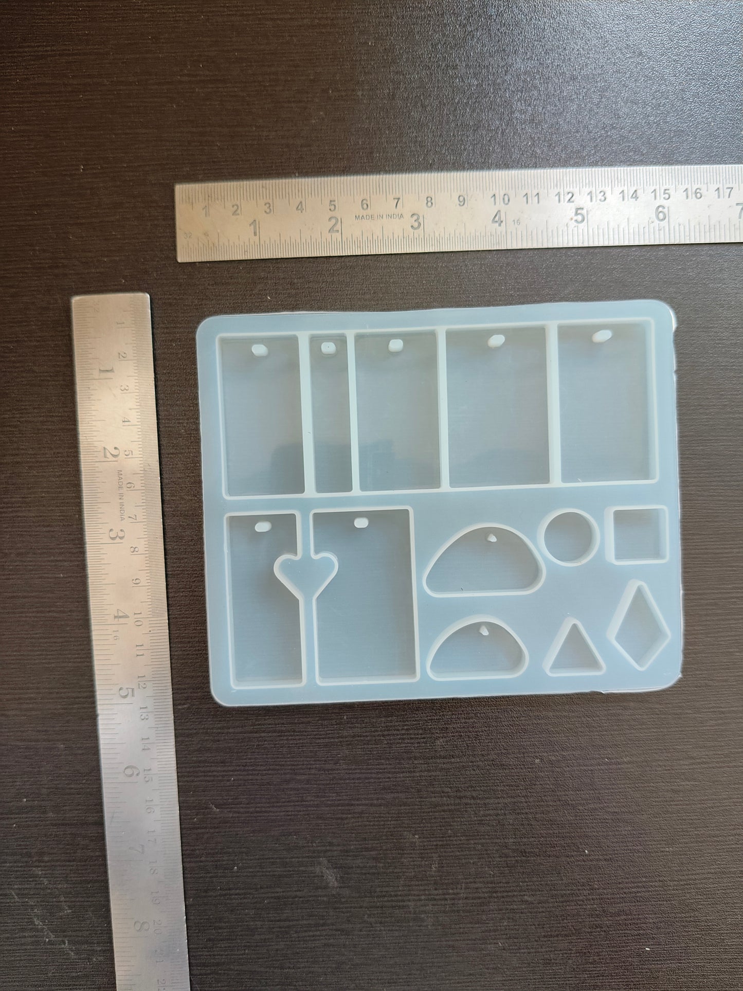 13 cavity keychain, Pendant and jewellery mould