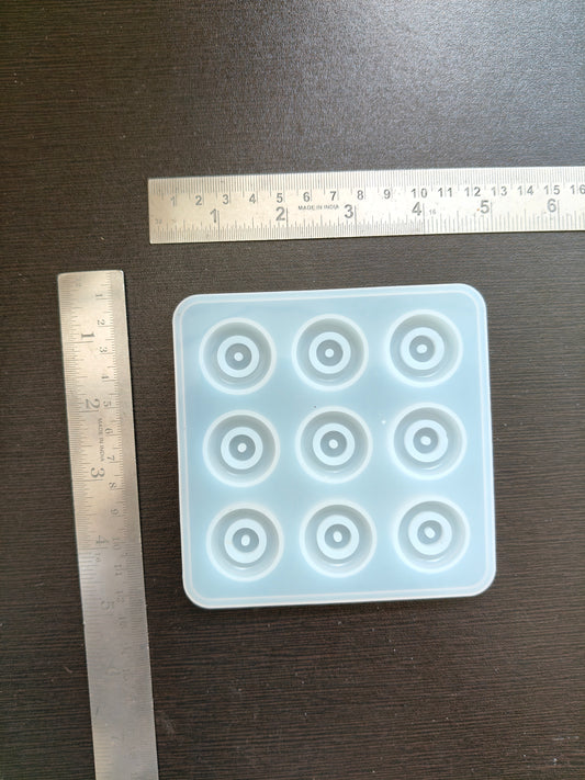 1 inch Evil eye mould