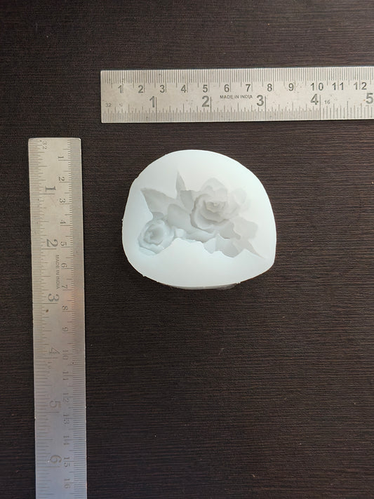 3D Rose flower mould-C