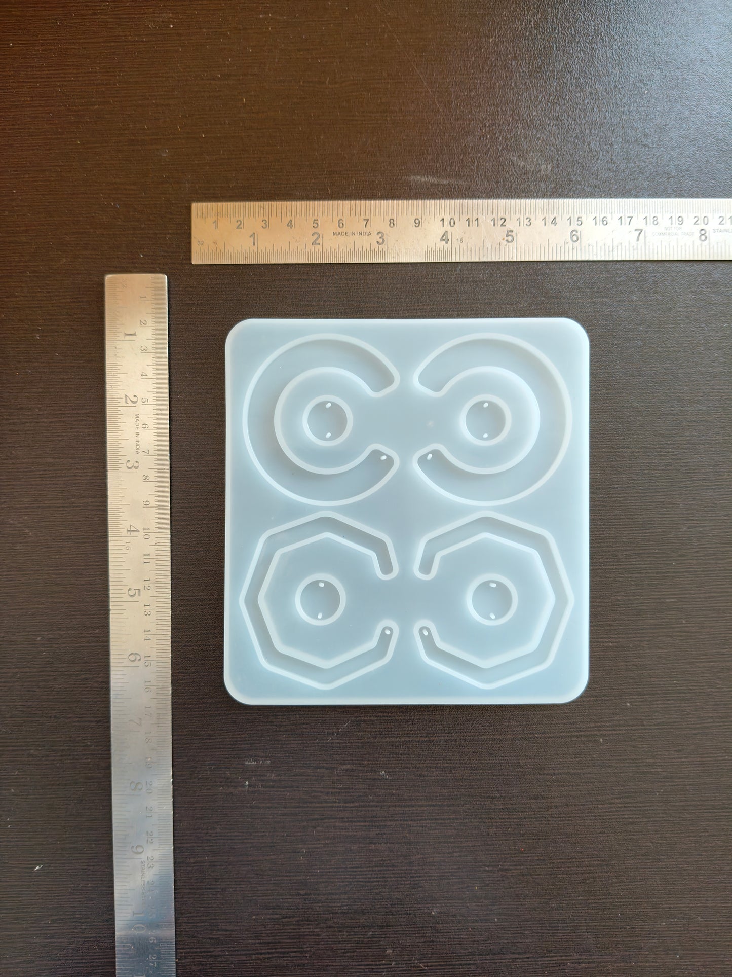 4 cavity earring mould