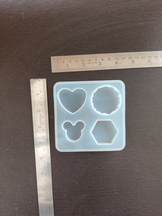 4 cavity shape mould-C