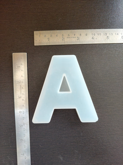 4 inch Single Alphabet Moulds
