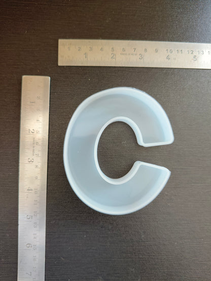 4 inch Single Alphabet Moulds