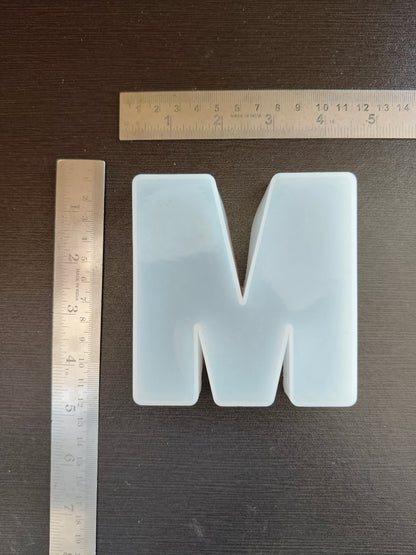 4 inch Single Alphabet Moulds
