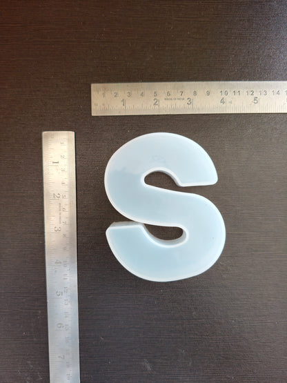 4 inch Single Alphabet Moulds