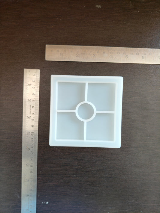 4inch square trinket tray mould