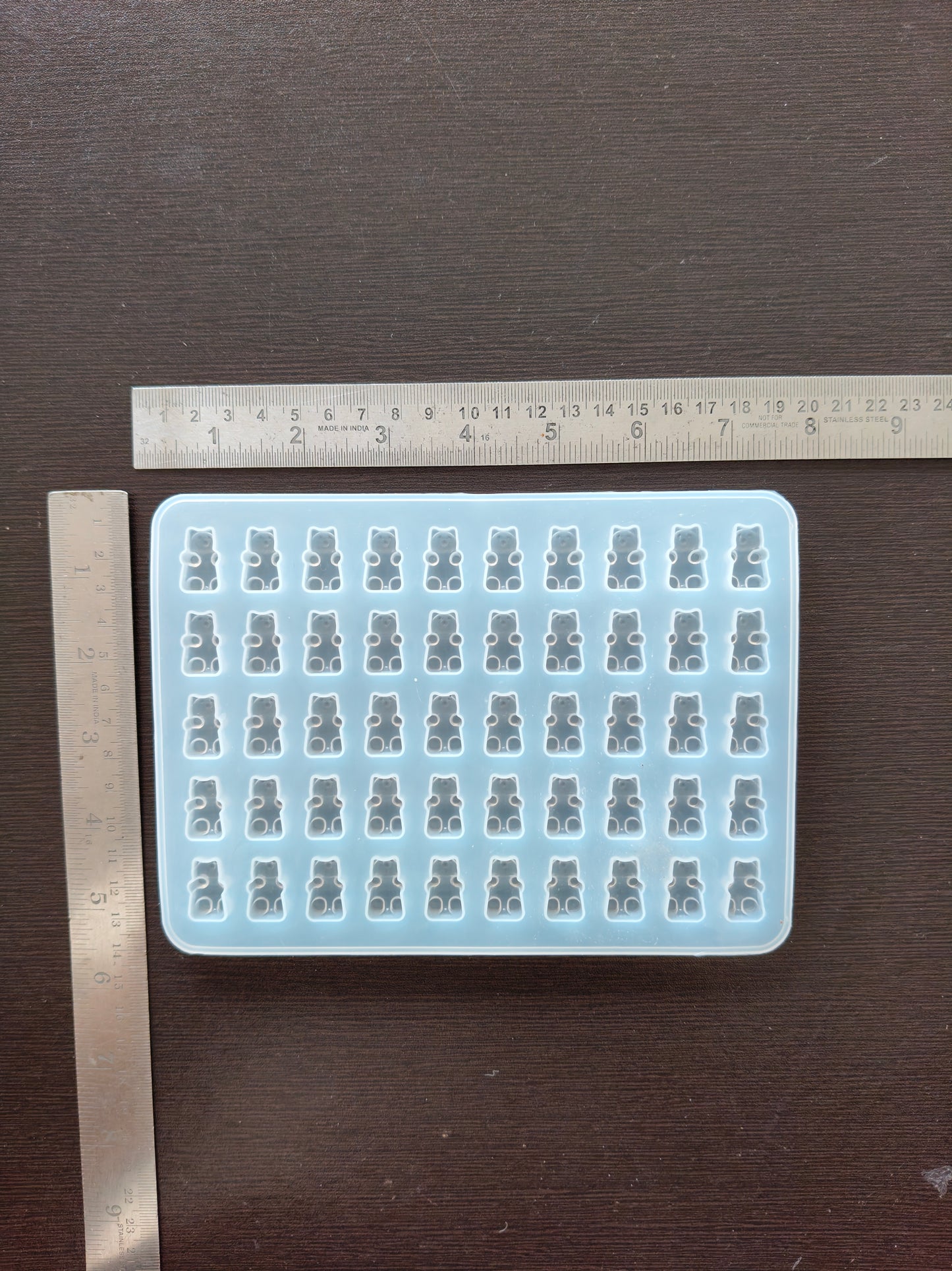 50 cavity teddy bear mould