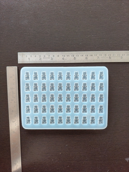 50 cavity teddy bear mould