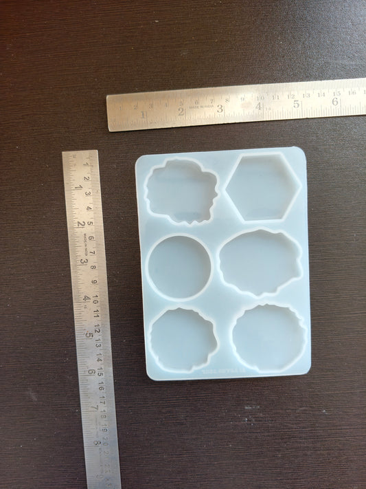 6 Cavity Agate Mould