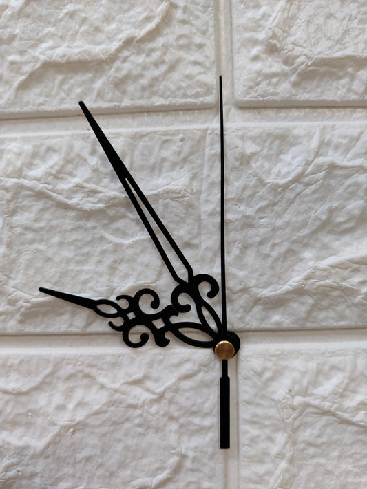 Black clock needle-A