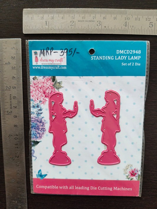 Standing Lady Lamp Dies DMCD 2948