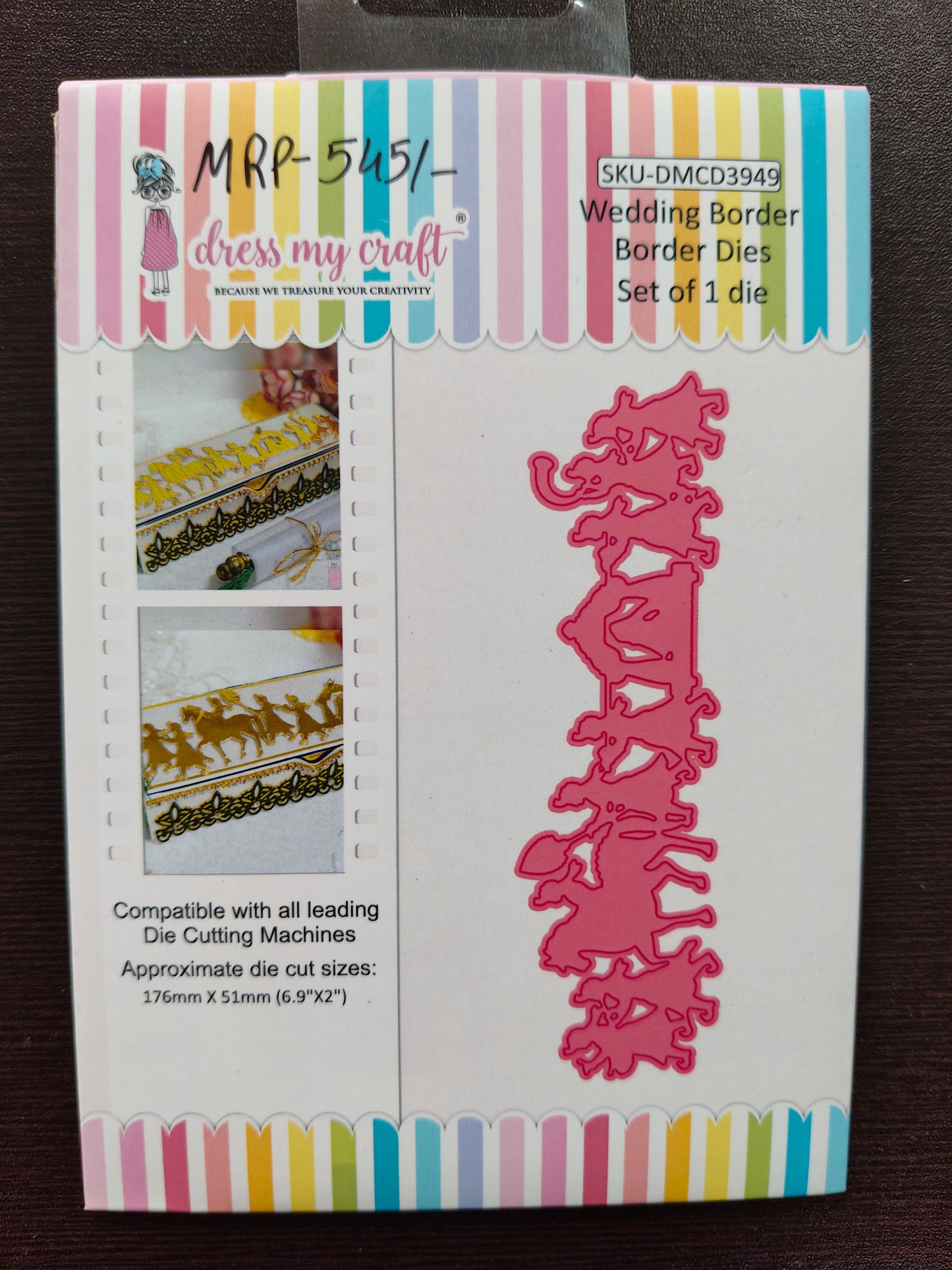 Wedding Border Dies DMCD 3949