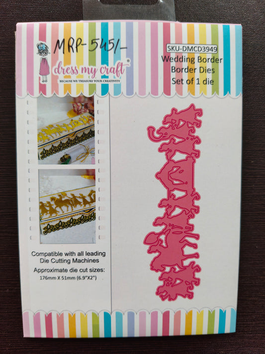 Wedding Border Dies DMCD 3949