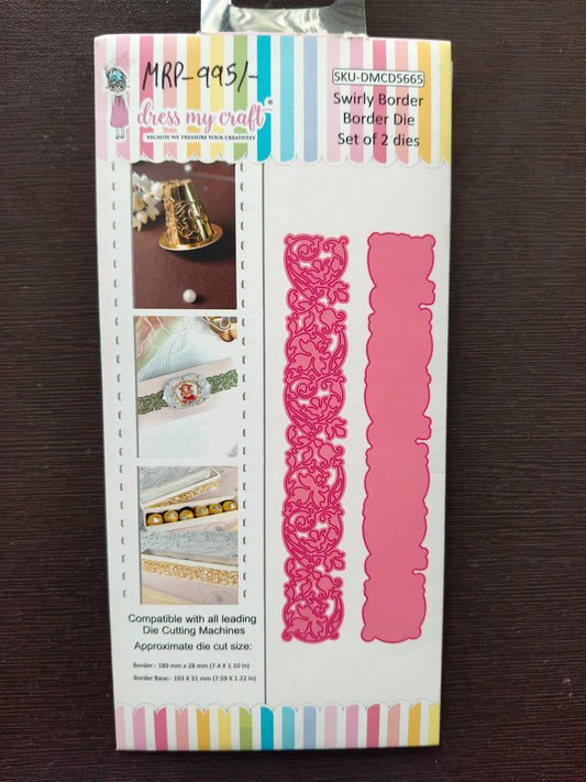 Swirly Border Dies DMCD 5665