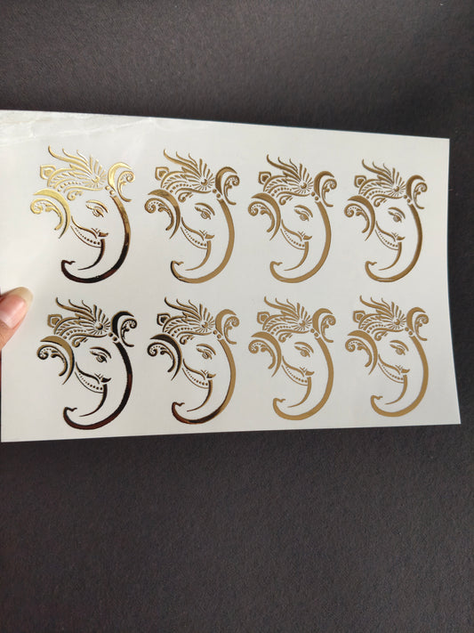A5 Embossed Sticker Sheet-IS015