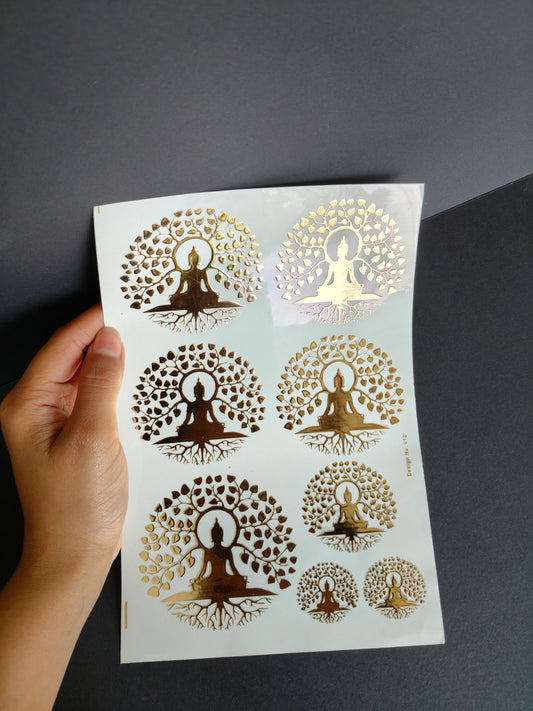A5 Embossed Sticker Sheet-IS059