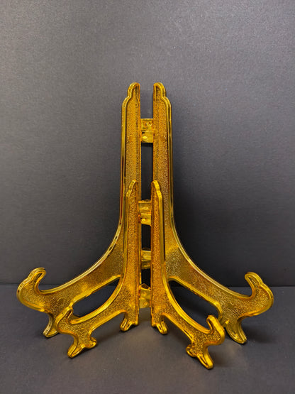 Gold Acrylic stand