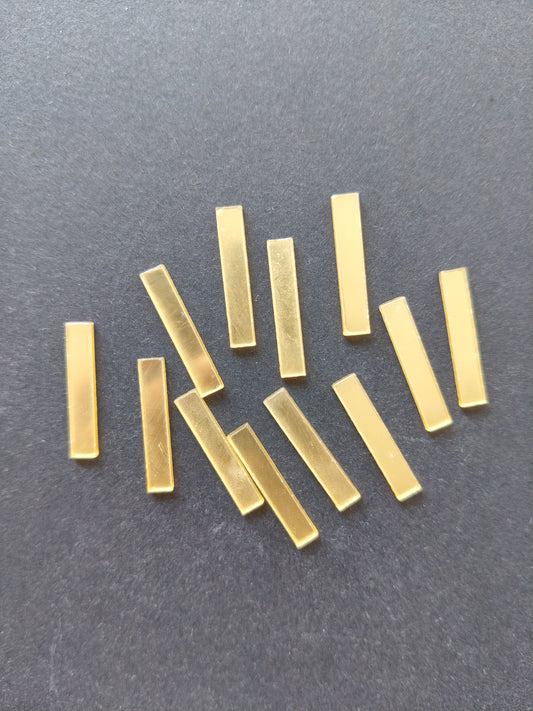 Gold acrylic sticks-B