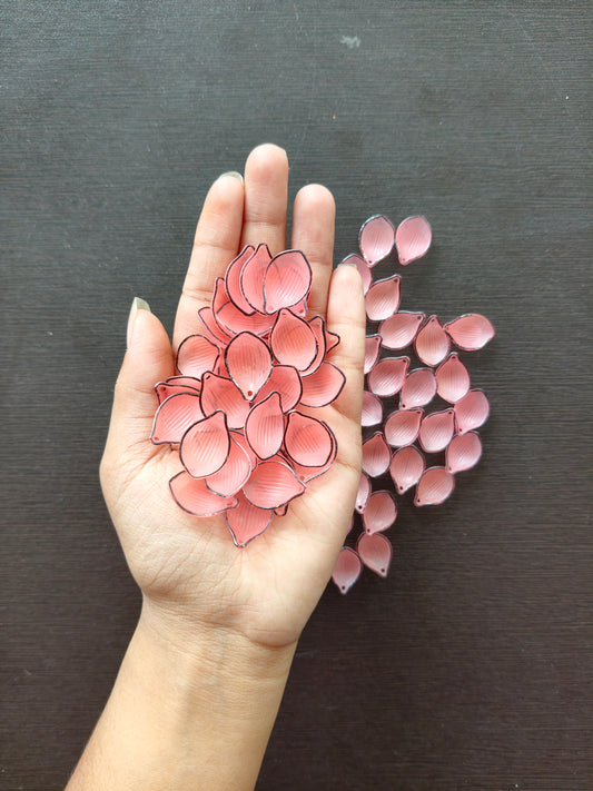 Leaves with black border