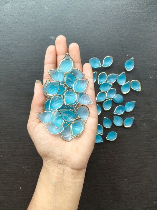 Leaves with Gold border