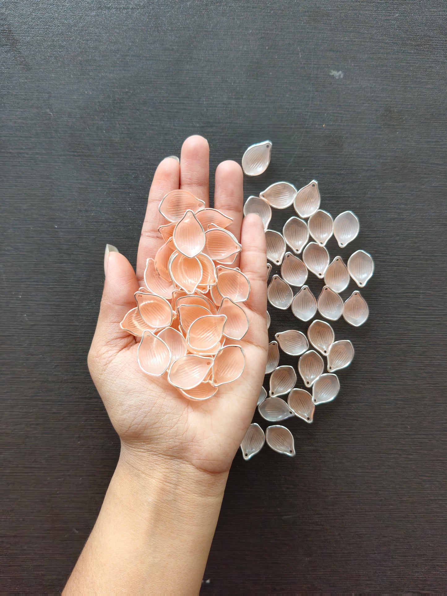 Leaves with Silver border