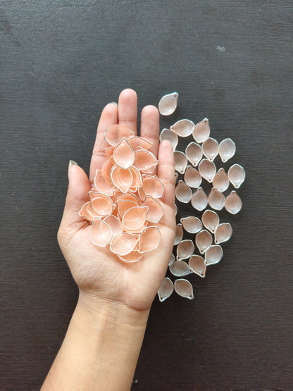 Leaves with Silver border