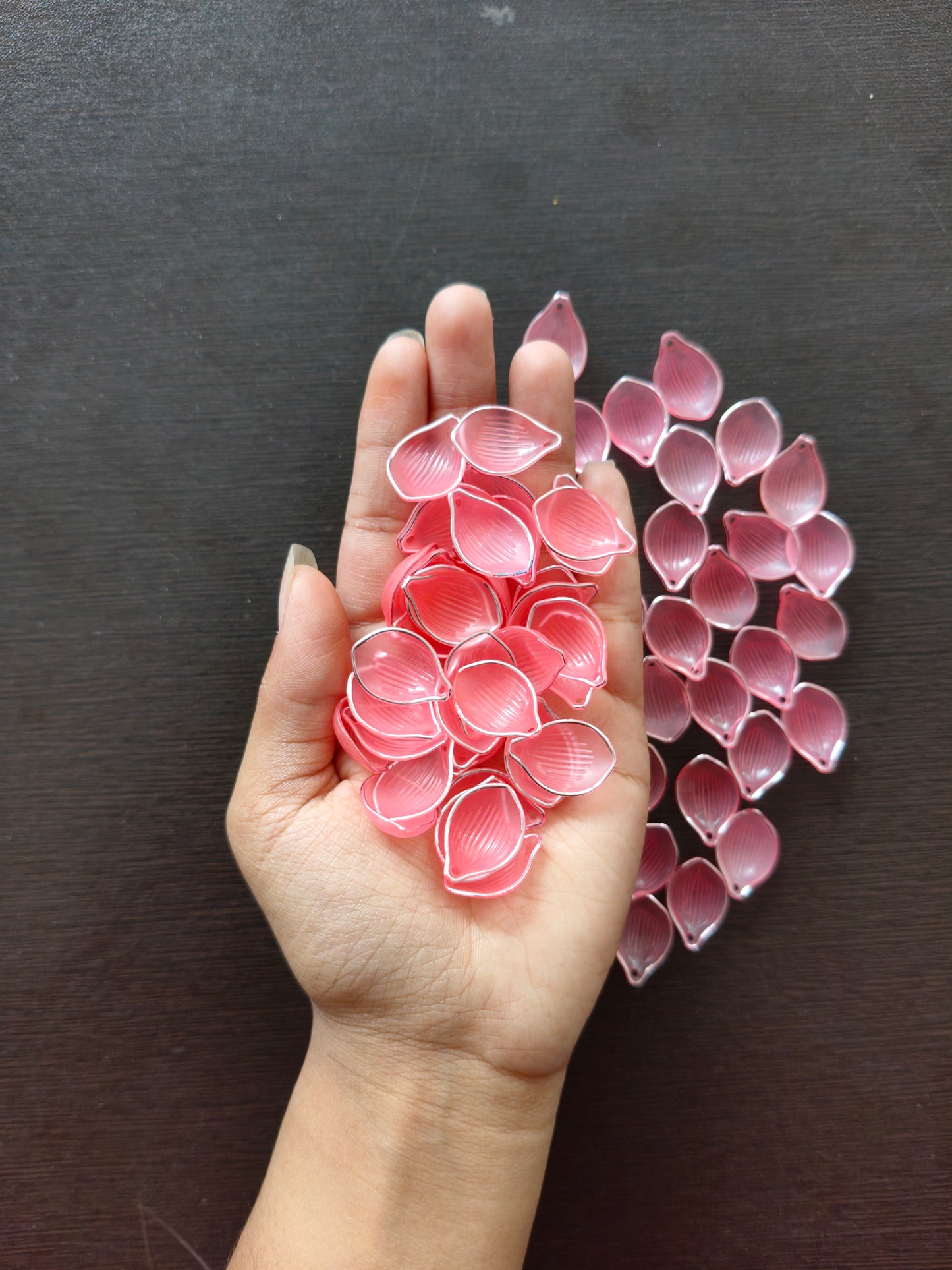 Leaves with Silver border