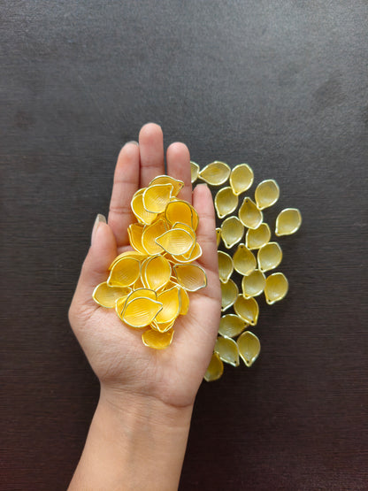 Leaves with Silver border