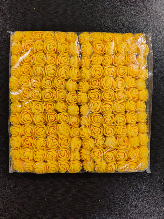 HF205-Yellow Foam flowers