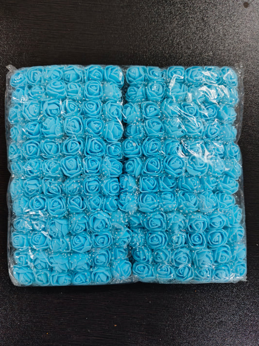 HF207-Blue Foam flowers