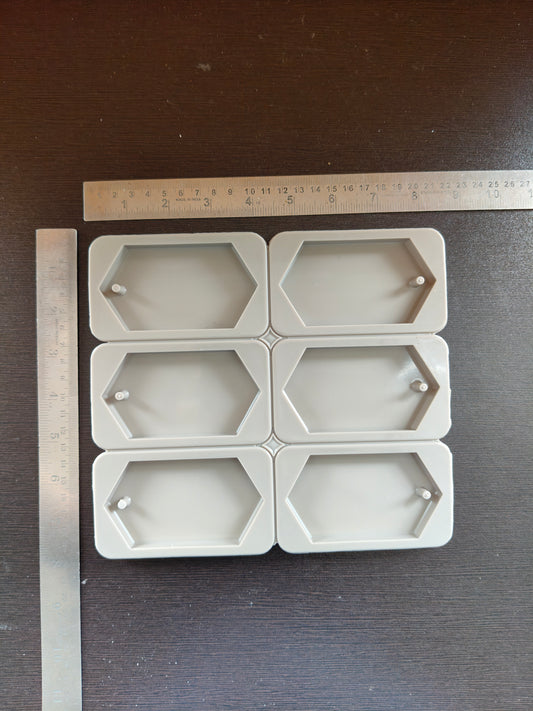 Hexagon Wax Sachet Mould