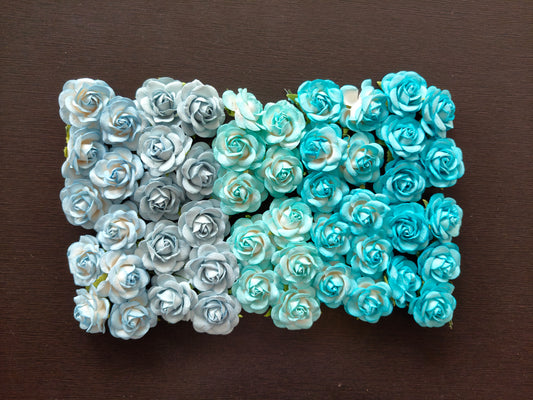 MF021- 45mm Mulberry roses