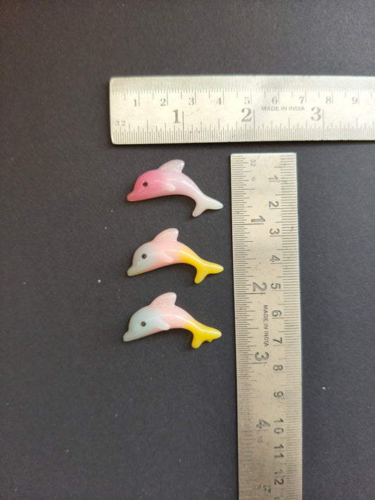 MN207-Dolphin miniature set of 3