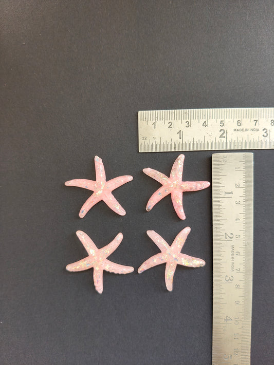 MN235- Light pink jelly starfish miniature