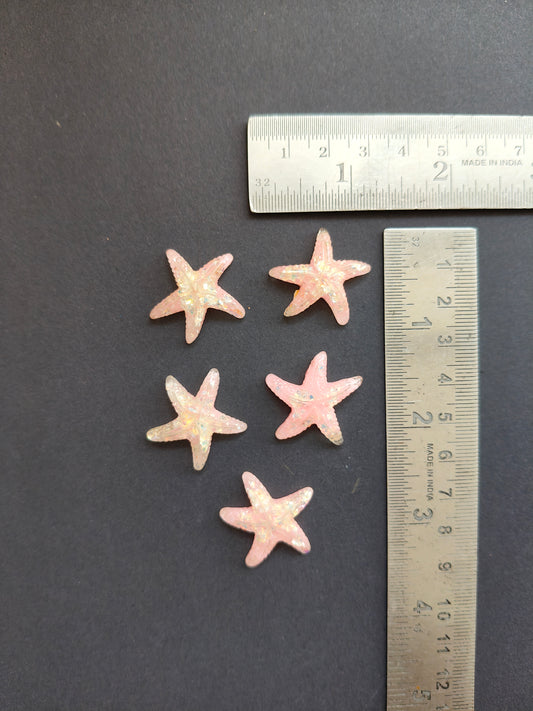MN236- light pink jelly starfish miniature