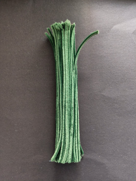 PC22-Moss Green Pipe Cleaner
