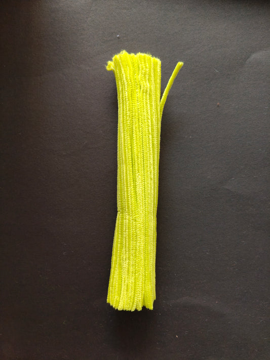 PC27-Lemon Green Pipe Cleaner