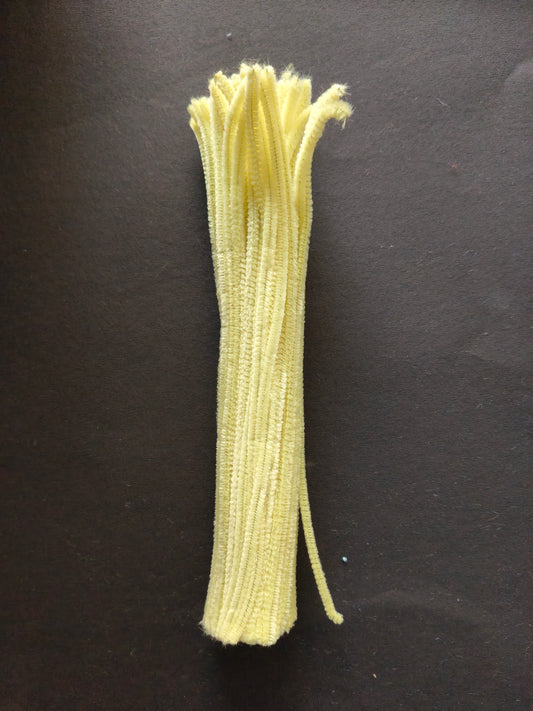 PC28-Pastel Yellow Pipe Cleaner