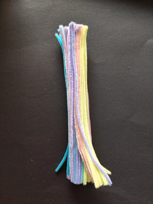 PC36-Multi Pastel Pipe Cleaner