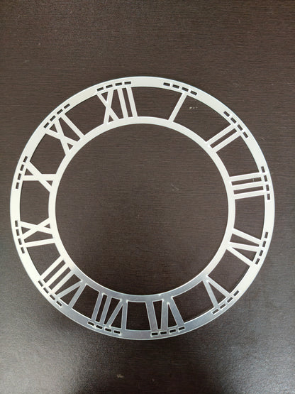 Silver Roman acrylic rings