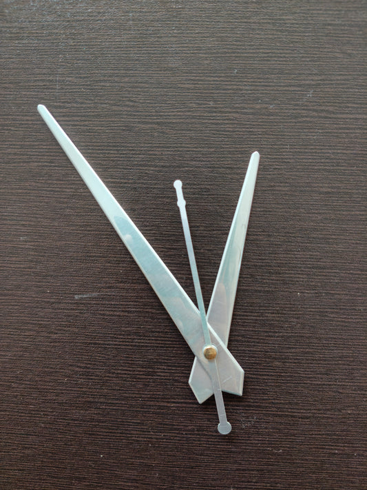 Silver clock needle-B