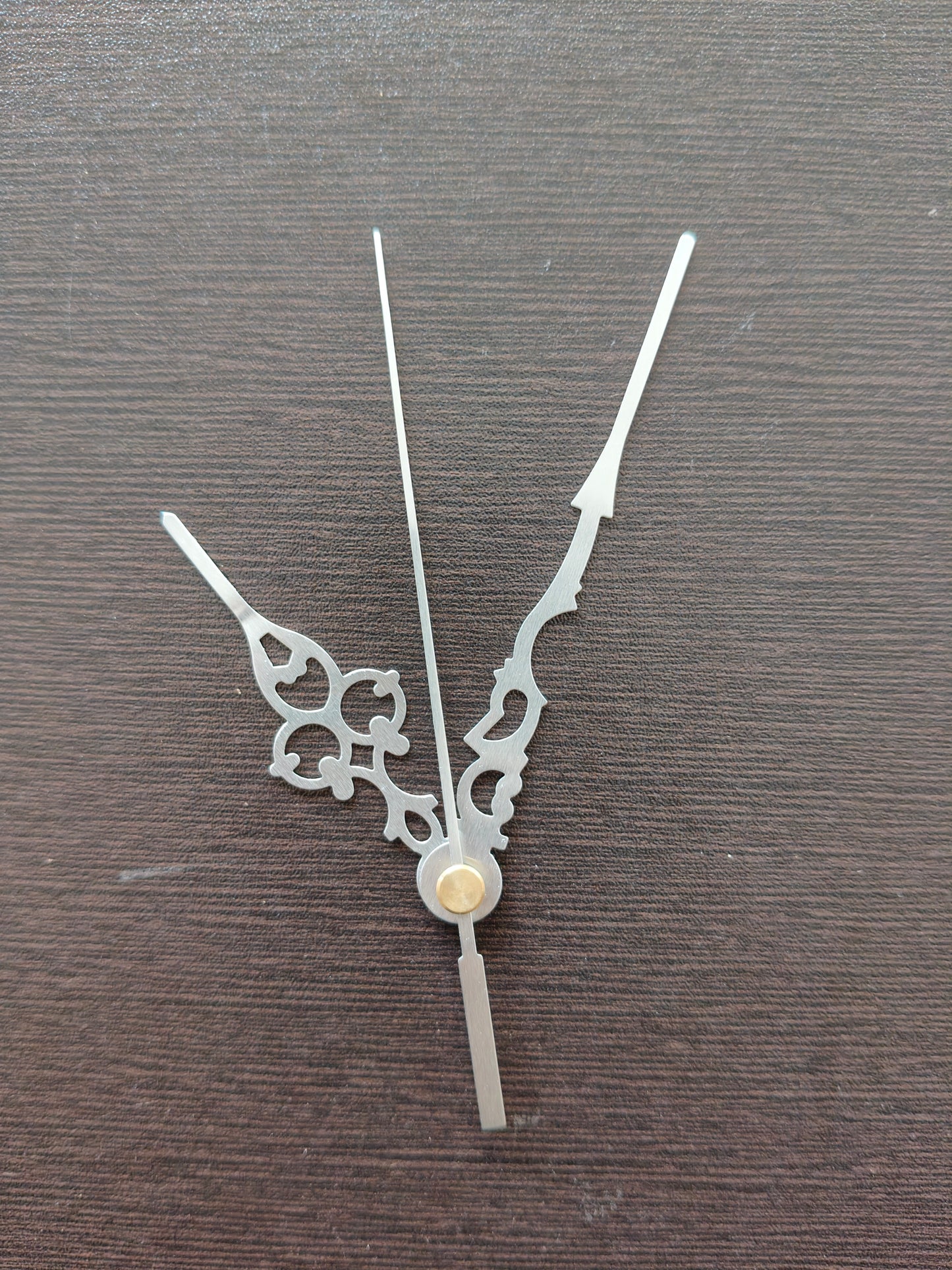 Silver clock needle-D