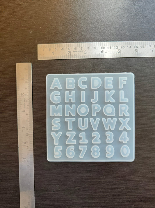 Small Alphabet mould