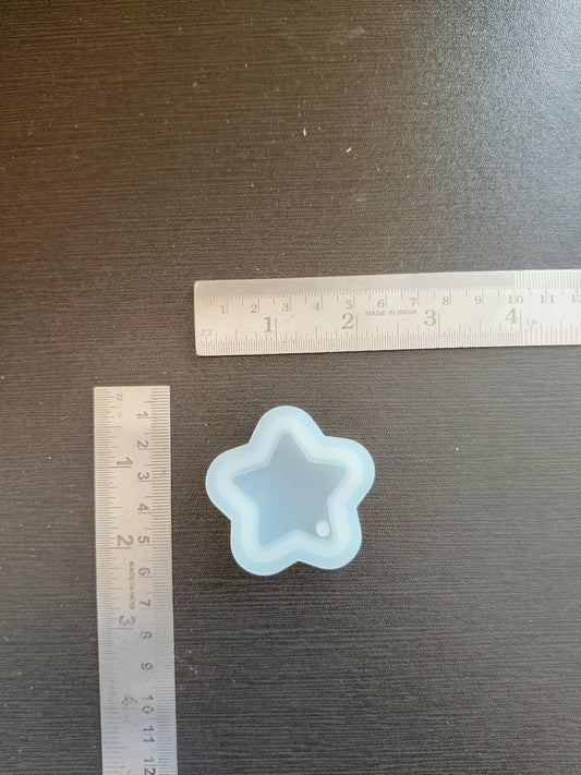 Star keychain and pendant mould