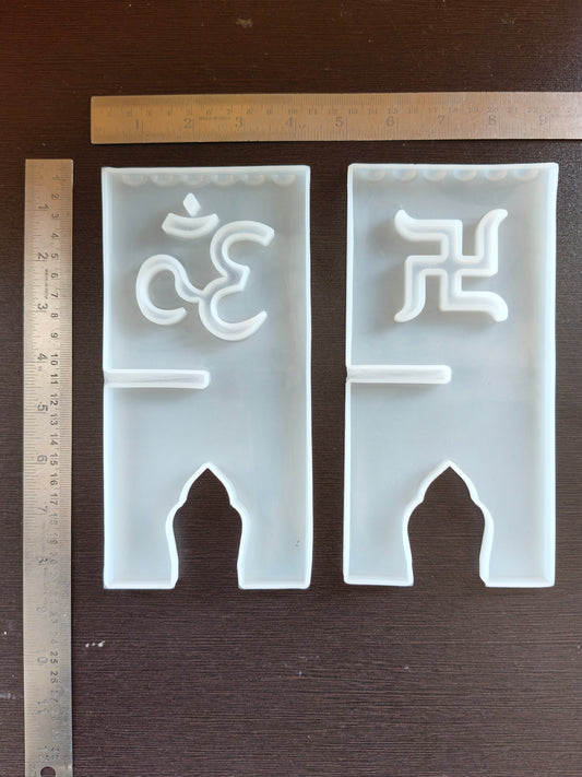 Swastik Om Book stand mould