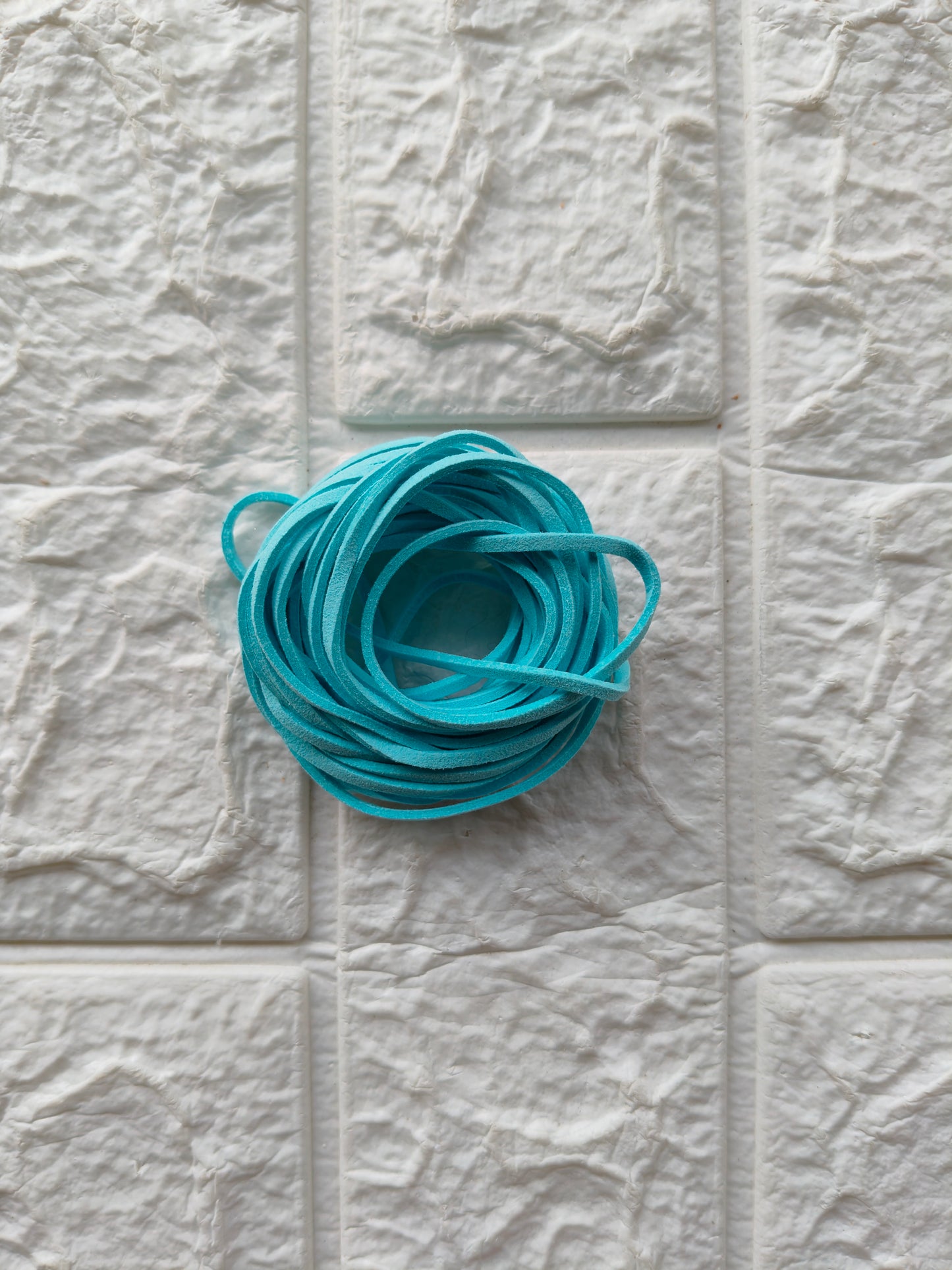 TH026-Blue Leather cords